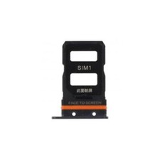 For Xiaomi 12 Replacement Sim Card Tray Black UK Stock