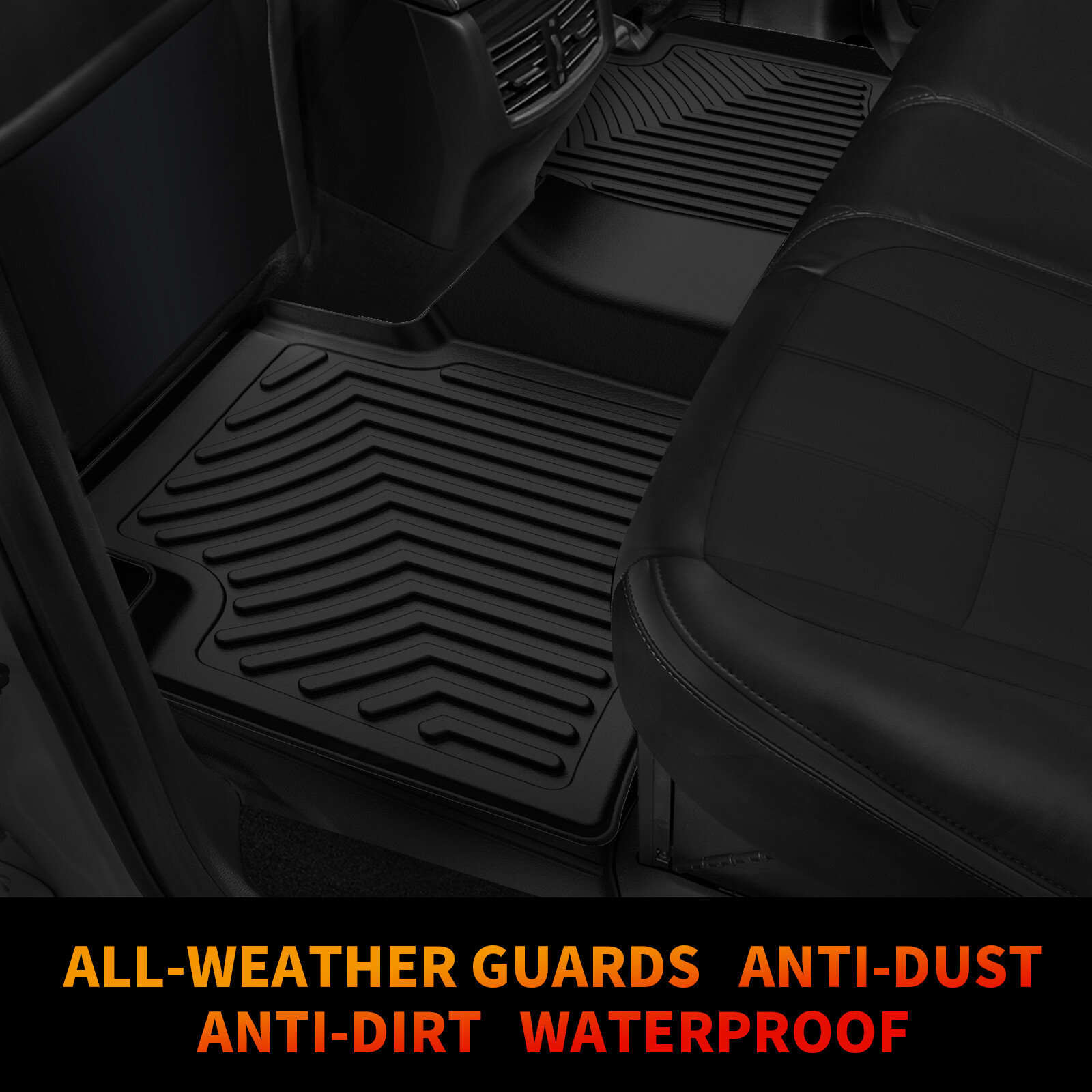 Car Floor Mats for 20162019 Chevrolet Cruze TPE Liners 1st 2nd Row All