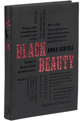 Black Beauty Sewell, Anna Flexi Bound Faux Leather Deluxe Gift Classics Book