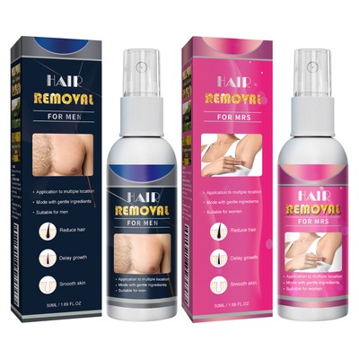 1x semi-permanente Haarentfernungsspray-Spray-Haarwachstumsinhibitor für Männe