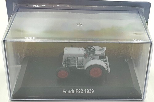Hachette 1/43 Scale Model Tractor HL48 - 1939 Fendt F22 - Grey - Picture 4 of 5