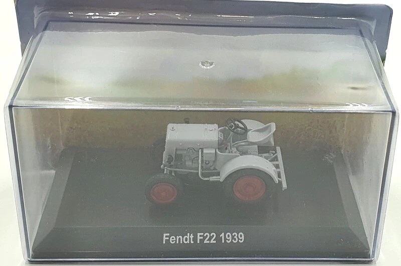 Hachette 1/43 Scale Model Tractor HL48 - 1939 Fendt F22 - Grey - Image 4 of 4