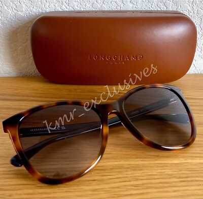 Longchamp NWT- Havana Women’s Sunglasses. Includes Case. Longchamp | Accessories | Nwt Longchamp Lo627 S Havana Gold  main image 4