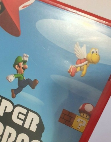 New Super Mario Bros - Nintendo DS NDS EE. UU. Canadá Estuche Rojo - Nuevo y Precintado - Imagen 7 de 7