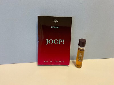 JOOP Homme Eau De Toilette, by JOOP, Original carded sample 1990 s