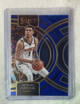 その他 Panini Select Michael Porter Jr /25 RPA 2024-25 Panini Select Blue Michael Porter Jr. #32 on Kronozio