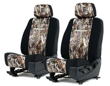 NEOPRENE CAMO UNIVERSAL FIT SEAT COVERS for a pair of Low Back Bucket Seats 