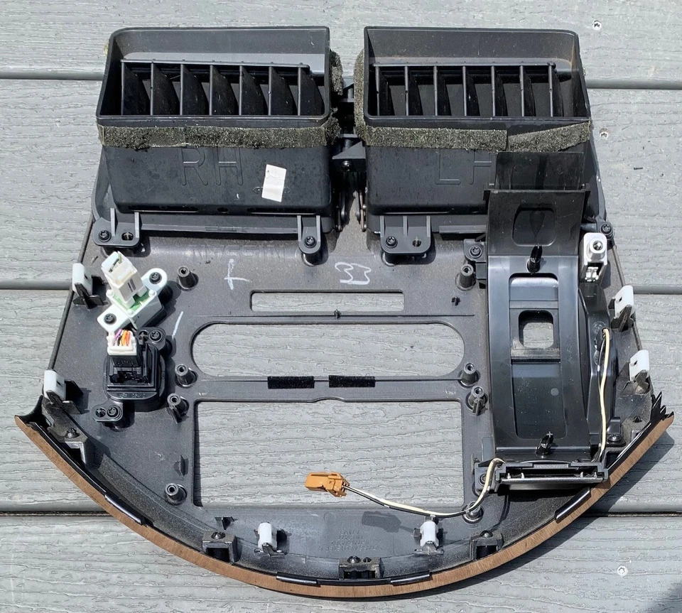 2007-2009 Nissan Quest Dash Radio OEM Control Panel Trim Bezel Vents Tan Beige - Image 2 of 2