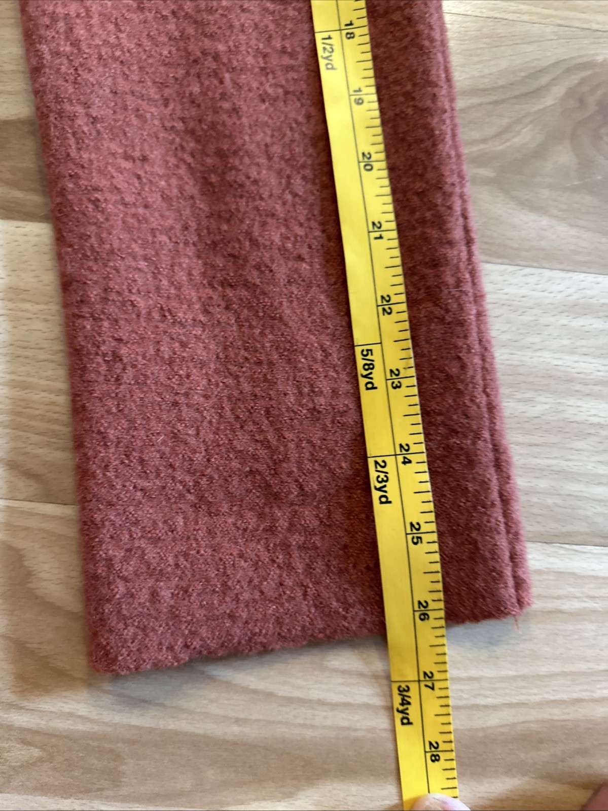 Spanner Wool Coat Orange Medium Quality Jacket  C… - image 6