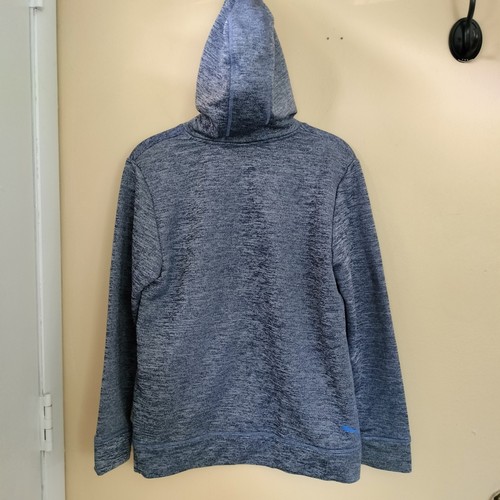 Puma Heathered Gray Blue Youth Hoodie L(14-16) School Weekend - Picture 5 of 7