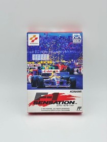 F1 Sensation Famicom NES Japan CIB Complete Tested Working NTSC-J