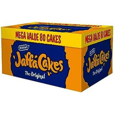 McVitie's Jaffa Cakes Mega Box Value Pack 80 Count (4 Packs of 20 Cakes)