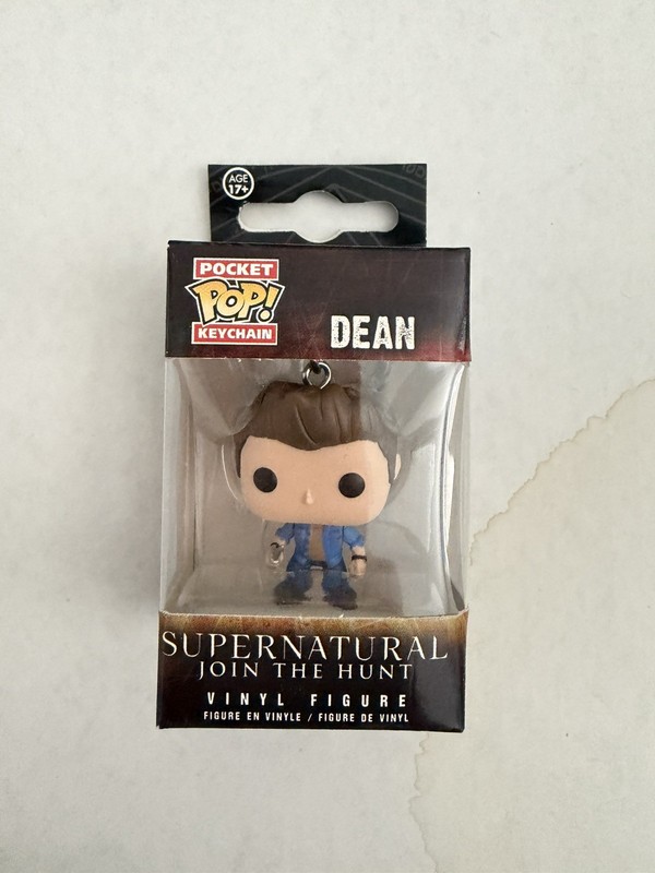 Funko Pocket Pop! Keychain Dean Winchester From Supernatural ~ NEW SEALED