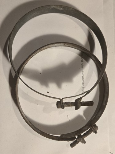 Vintage TITEK T-Bolt 4 1/8" Hose Clamp 2 Vintage Used Bolt Clamp USA 98 # 726006