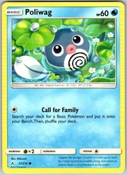 Poliwag 37/214 Sun & Moon Unbroken Bonds Common