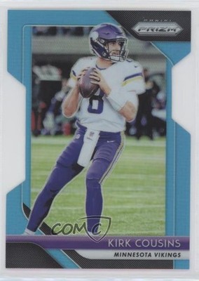 2018 Panini Prizm Light Blue Prizm 98/199 Kirk Cousins #76 0o0