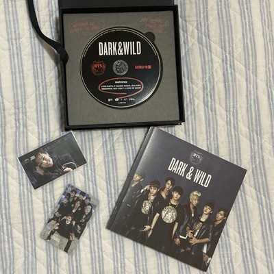 BTS Dark & Wild CD Album Photobook Edition with Photocards & Booklet
