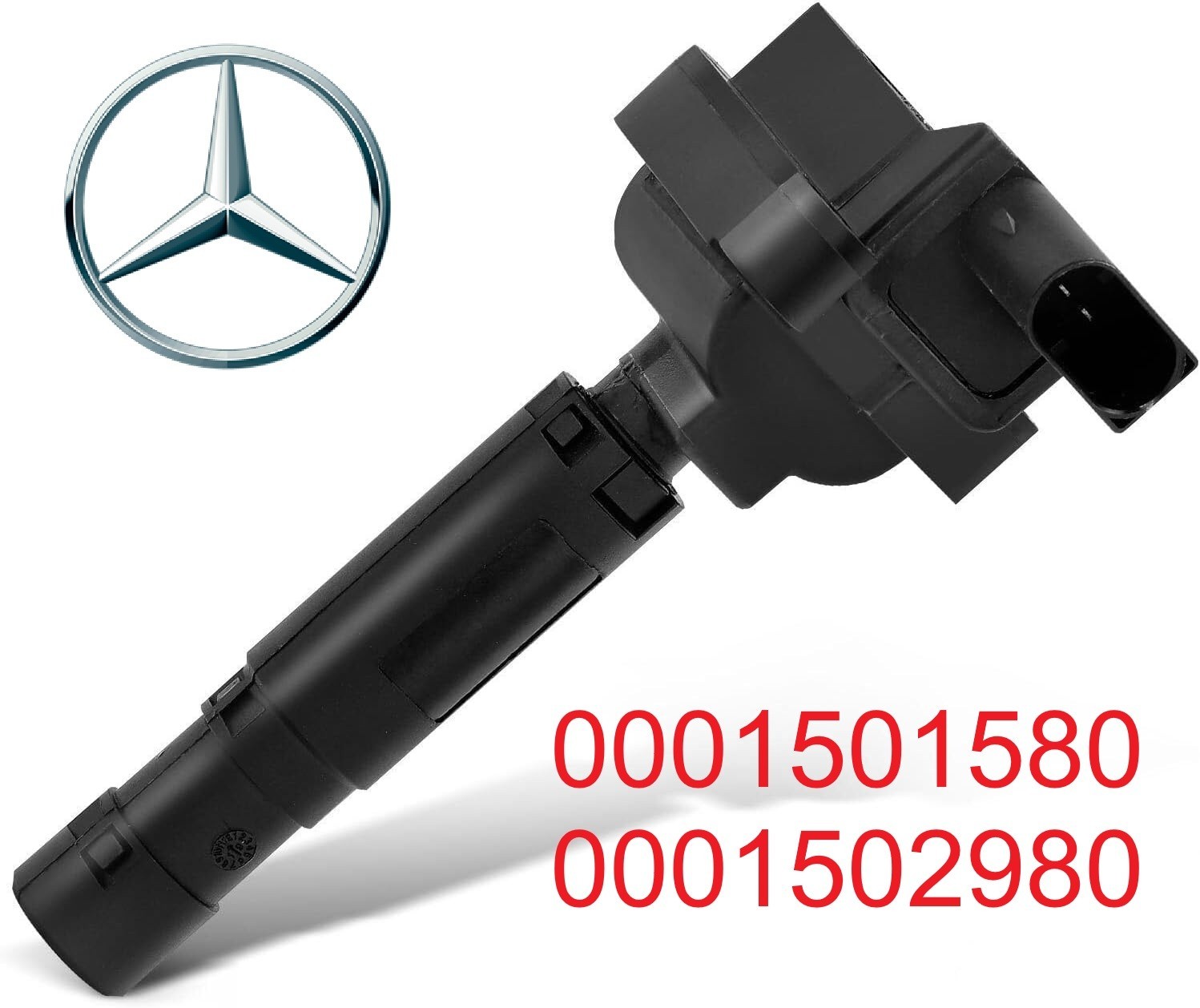 Ignition Coil 0001501580 0001502980 ZS053 BERU OEM Mercedes Benz C230 03-05 W203