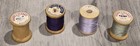 Lot Of 4 Vintage Coats & Clark Wooden Spools Of Thread — photo 2