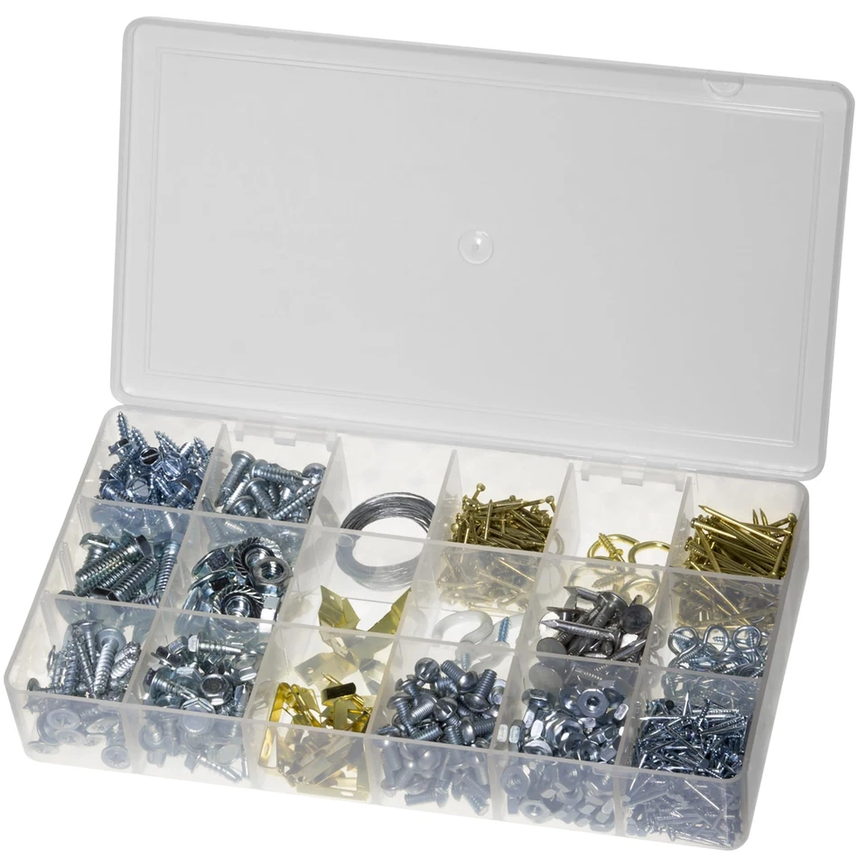 96352A Plastic Portable Parts Storage Box Bundle, Hardware and Crafts Organiz... - Image 3 of 4