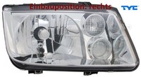 TYC 20-5677-08-2 Hauptscheinwerfer Rechts Scheinwerfer Frontscheinwerfer FüR VW