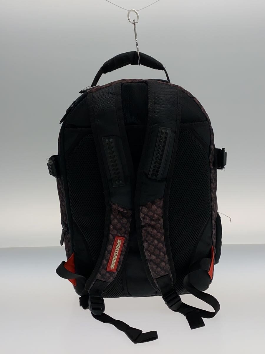 SPRAYGROUND Backpack Polyester Brown All-over Pat… - image 3