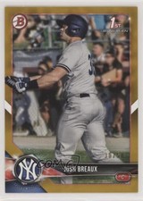 2018 Bowman Draft Gold 30/50 Josh Breaux #BD-57 s3g