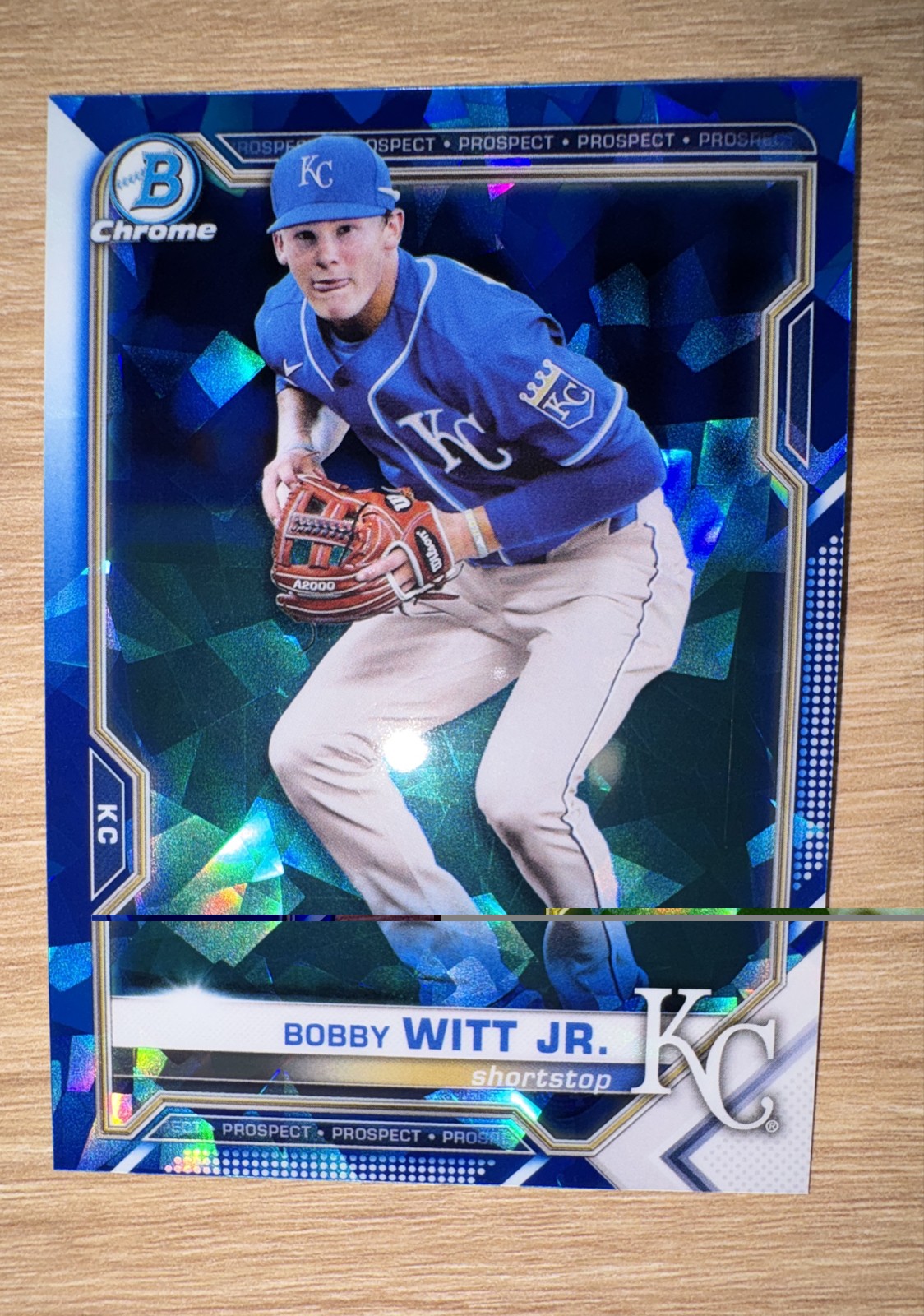 2021 Bowman Chrome Sapphire Edition - Prospects Bobby Witt Jr. #BCP-193 (RC)