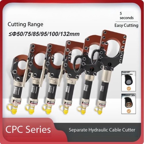 Split-Type Hydraulic Cable Cutter for Copper and Aluminum Armored ...
