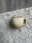 Vintage Frankoma Pottery 5C Tea Coffee Cup Brown Cream Prairie Glaze