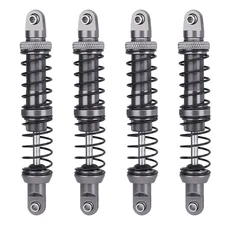 RC Threaded Shock Absorber Oil Adjustable Damper Set with Springs for 1/10 RC...