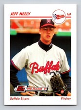 1991 Line Drive Pre-Rookie #40 JEFF NEELY Buffalo Bisons