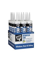 10.1 oz Dap 18305 Clear Dynaflex 230 Premium Indoor/Outdoor Sealant Pack of 12