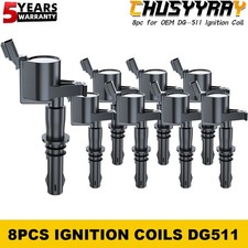 NEW 2026 8pcs NEW Ignition Coil DG-511 Fits 04-08 Ford F150 Expedition