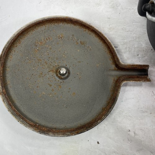 STAUB La Theiere hierro fundido 1 cuarto tetera tetera esmalte negro mate Francia - Imagen 6 de 10