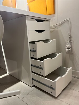 IKEA ALEX White Drawer Unit 36x70 cm (14 ⅛x27 ½ 