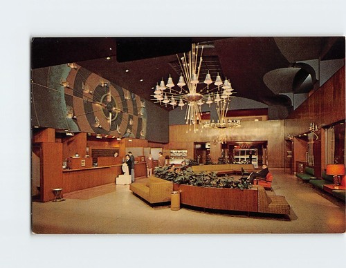 Postcard Lobby of The Cosmopolitan Denver Colorado USA