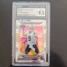 2022 Panini Rookies & Stars - Airborne Silver Prizm #AI-27 Drew Brees