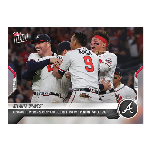 2021 Topps Now 1009 ATLANTA BRAVES™