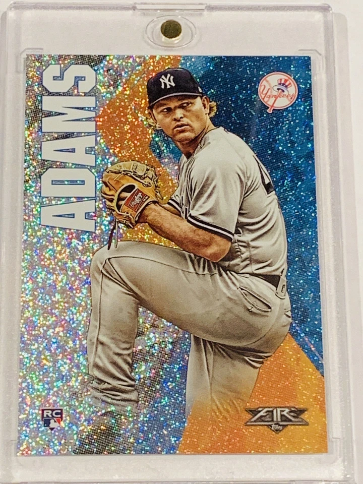 Chance Adams RC 1/1, 2019 Topps Fire. - Image 3 of 3
