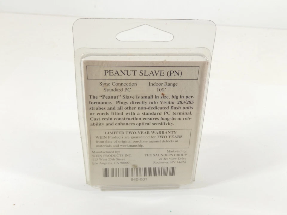 VINTAGE NOS WEIN PEANUT SLAVE - Image 2 of 2