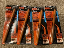 4 ct Maybelline Tattoo Studio Limited Edition Waterproof Liner 803 Orange Flash