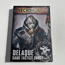 Necromunda Delaque Gang Tactics Cards, BNIB Sealed Games Workshop 2021 Version