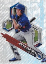 2018 Bowman High Tek Stripes #PHT-JK Jeren Kendall - Los Angeles Dodgers