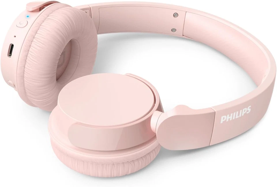 Philips TAH4209PK Lightweight on Ear Wireless Bluetooth Headphones with Passive - Image 2 of 4