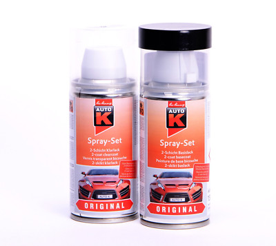 Autolack für VW Audi LS9R Gletscherweiss met Auto-K Spray Set Lackspray 20212