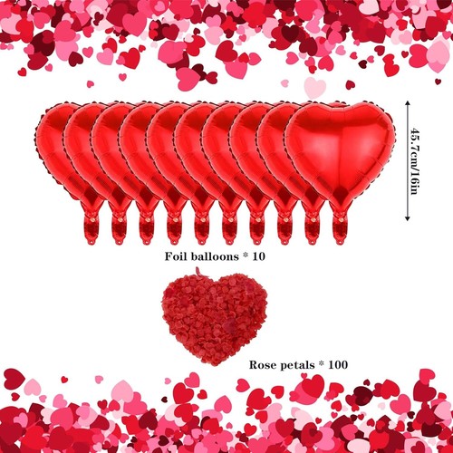Will You Be My Girlfriend Balloons, 16inch Balloon Letters, Red Valentines Day P - Picture 3 of 5