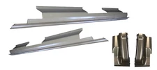 2004-08 Ford F-150 4Door Crew Cab Outer Rocker Panels AND Cab Corners Pair