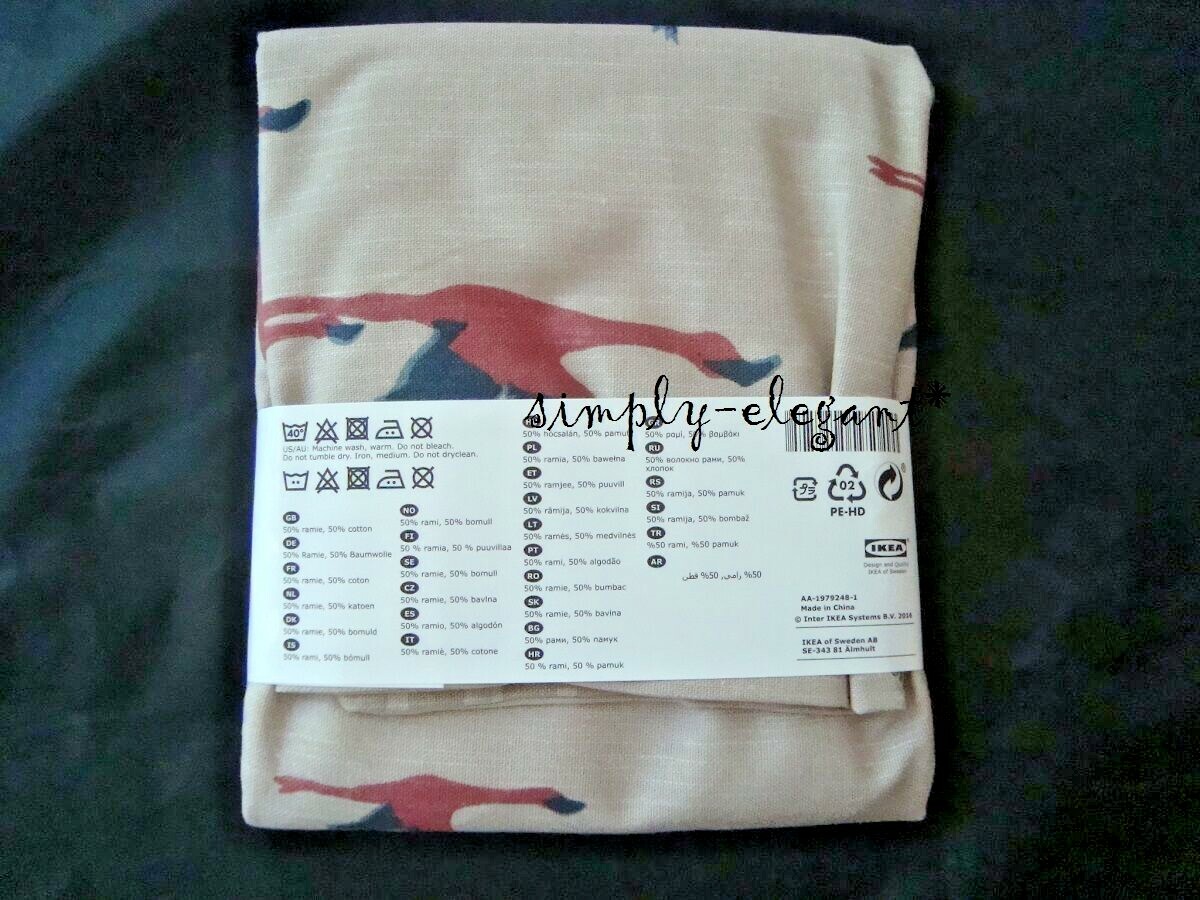 Set of 2 IKEA Cushion Covers Majbritt Flamingo Deco Pillow Covers 20