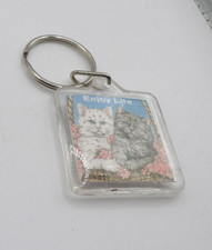 Vintage Swibco Enjoy LIfe Black & White Kitty...